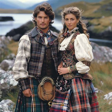 Scotland Traditional Dress Of Women Unique Scottish Customs And