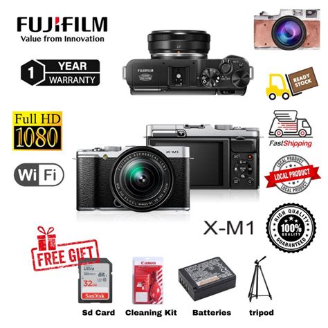 Fujifilm X-M1 XM1 Compact System 16MP Digital Camera with 3-Inch LCD ...