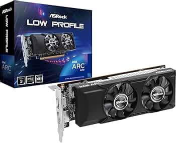 ASRock Low Profile Arc A310 4GB GDDR6 PCI Express 4.0 ITX Video Card ...
