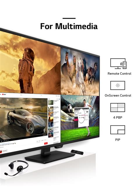 Buy 42.5 4K UHD IPS Monitor - 43UN700-B | LG IN