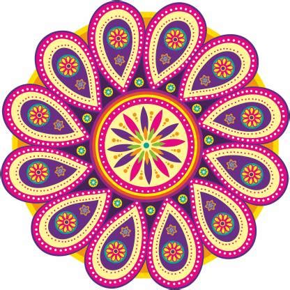 Imagine Printing Solutions 40.64 cm Rangoli Floor Sticker Self Adhesive ...