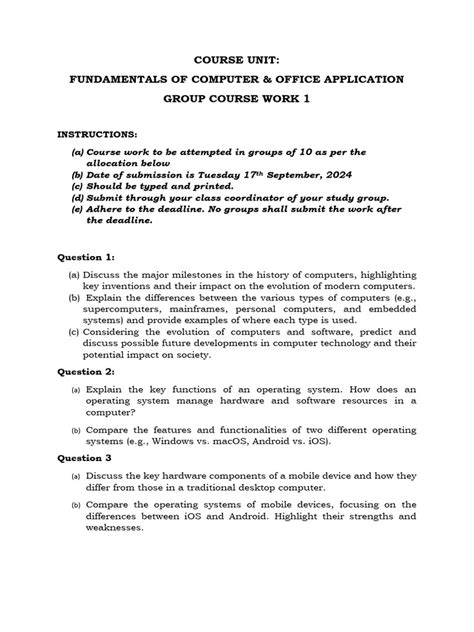 Computer Applications Course 的图像结果