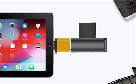 CROSSVOLT Metal USB OTG Lightning Adapter for iPhone
