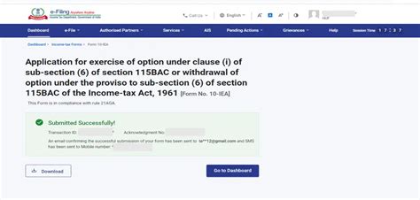 Form 10-IEA: Option to Choose Old Tax Regime | How to Fill and Submit ...