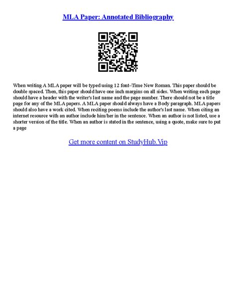 Image result for MLA Annotation Format