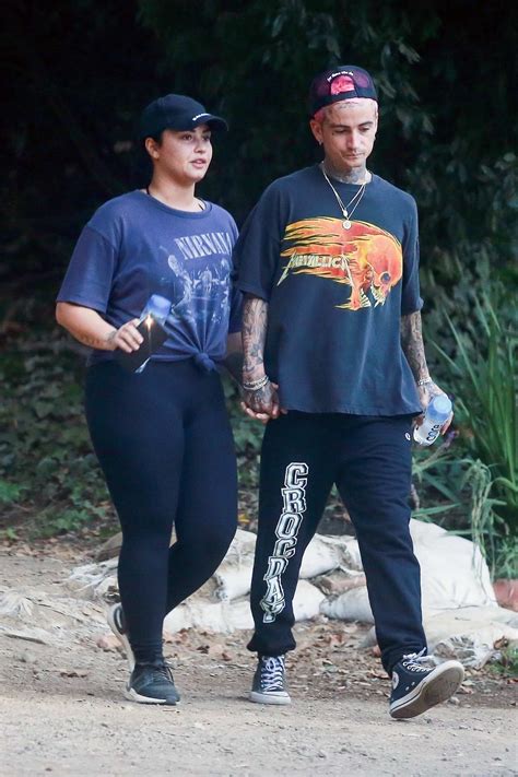 demi lovato goes on a hike with her new boyfriend austin wilson in ...