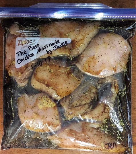 Freezer Friendz: Best Marinated Chicken by Jackie