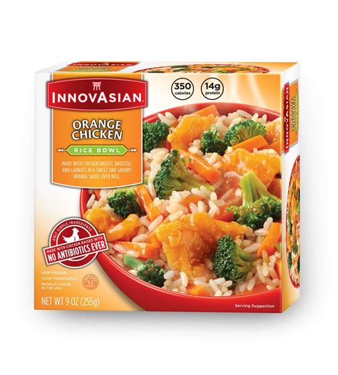 InnovAsian Orange Chicken Bowl, 9 oz (1 count) - RocketDSD