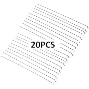 Buy 20 PCS 1.2x180mm Steel Push Rods Parts for RC Airplane Plane Boat ...