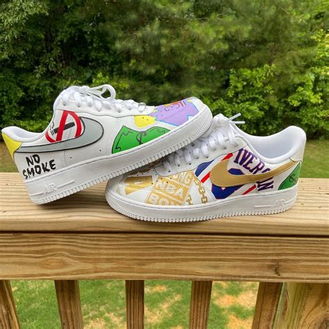 Young Boy NBA Customers AF1 | Custom shoes, Custom af1, Af1