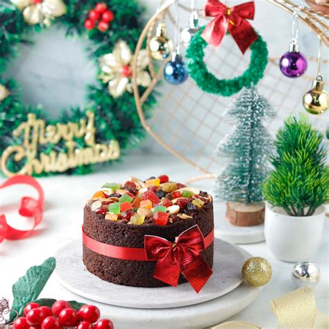 Plum Cake - Eggless, Non Alcoholic (500 gms) – Ssavita's Kitchen Hub