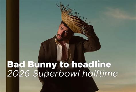 Bad Bunny announced as Super Bowl 2026 halftime performer - Pulse ...