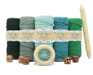 Craft Affair | 3ply Cotton Twisted Cord Multicolor Combo (Each Color 20 ...