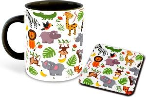 whats your kick Animal Cartoons, Inspiration Printed Black Inner Colour ...