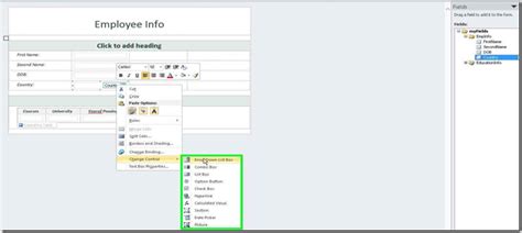 Image result for InfoPath 2013 Create Form
