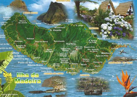 Printable Map Of Madeira