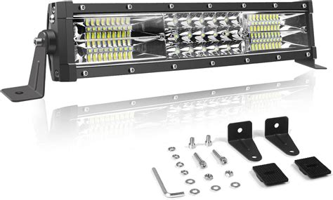 Buy GREUNION 12 inch LED Light bar 300W led pods Lights, 20000LM led ...