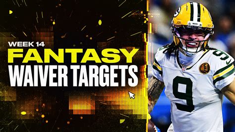 Christian Watson and the Best Week 14 Fantasy Football Waiver-Wire Pickups