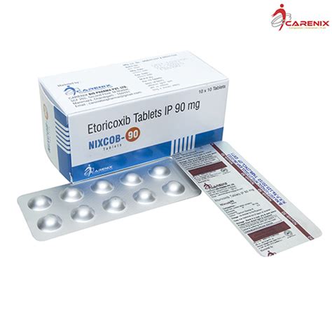 NIXCOB-90 Tablets Carenix Bio Pharma Pvt. Ltd.