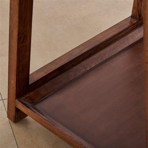 Buy Alberta Mango Wood Storage Mirror - Brown from Home Centre at just ...