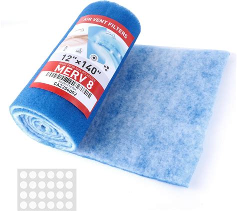Amazon.com: 12" x 140" Air Vent Filters Kit - Cut to Size Floor Vent ...