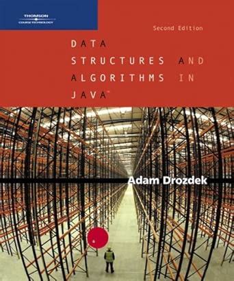 Data Structures And Algorithms In Java : Drozdek, Adam: Amazon.in: Books