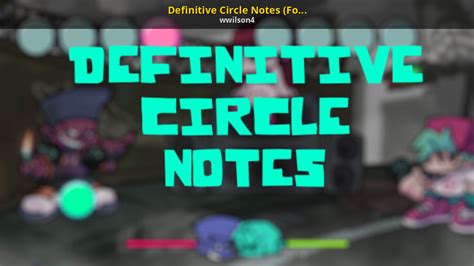FNF Circle Notes Mod PS4 的图像结果