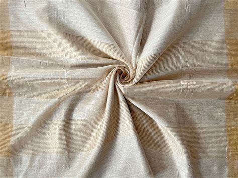 Muga Zari Stripe Silk Saree | Buy Online – Suvetah