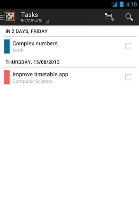 Image result for Timetable App Android Studio