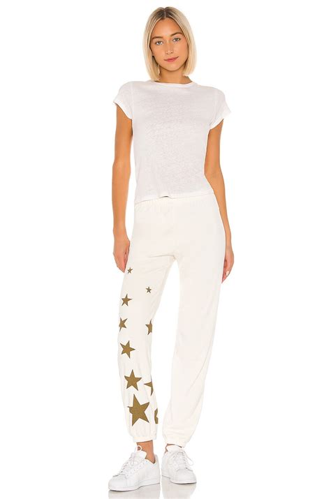 Wildfox Couture Falling Stars Easy Sweats in Antique | REVOLVE