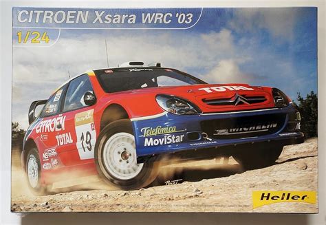 Buy Heller Citroen XSARA WRC 03 Car Model Building Kit Online at Low ...