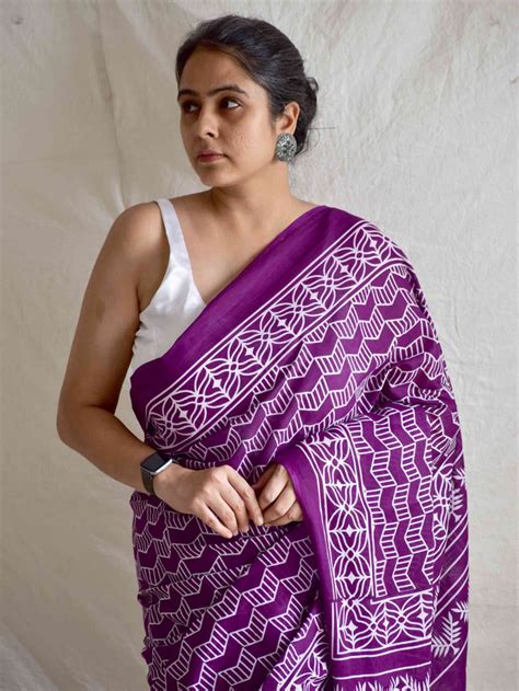 Buy Designer Indian Sarees Online - Sundraii Handmade