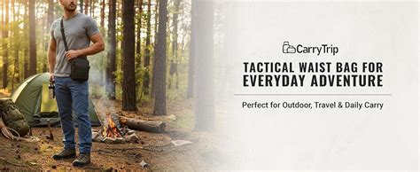 CARRY TRIP Tactical Outdoor Waist Bag - Multifunctional Molle Pouch ...