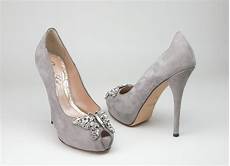 Gray High Heels For Wedding by A Wedding Addict Grey Wedding Shoes Gray High Heels For Wedding