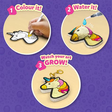 Skillmatics Aqua Puffs: Princesses & Unicorns | 3d Art Kit (Ages 4-10 ...
