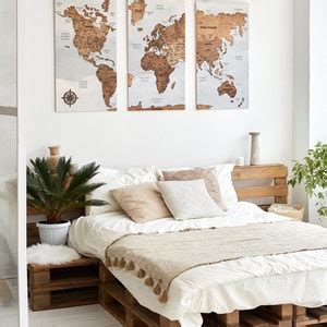 Large Push Pin World Map 的图像结果