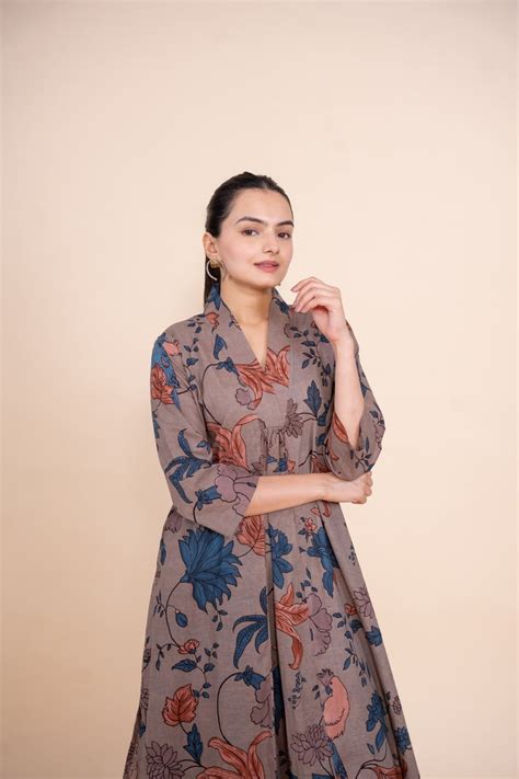 Multicolor Designer Women Printed Pure Cotton Co-Ord Set – Ekisha