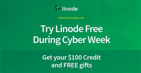 [黑色星期五 2020] Linode Deals - $100 Credit、免费gifts