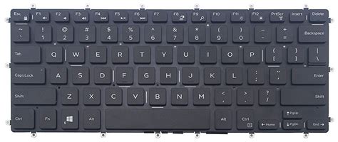 SellZone Laptop Keyboard for Dell Inspiron 13 5000 (5368) with Frame ...