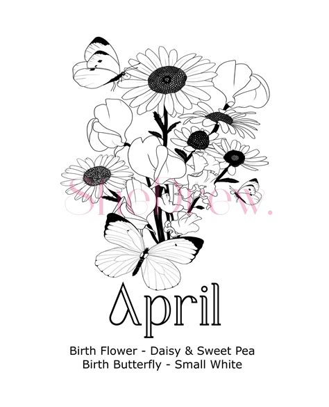 April Birth Month Flower