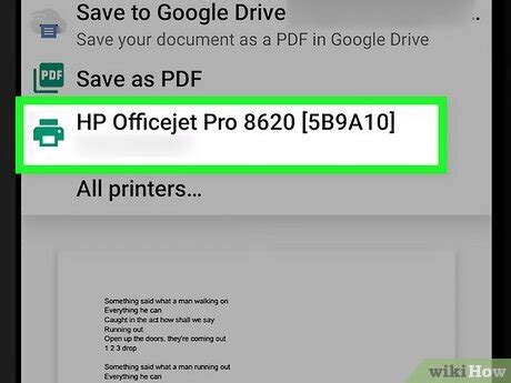 Image result for How to Print a Text Message Android