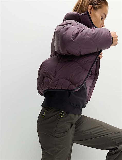 Buy Quilted Hooded Puffer Jacket with Stormwear™ at Marks & Spencer