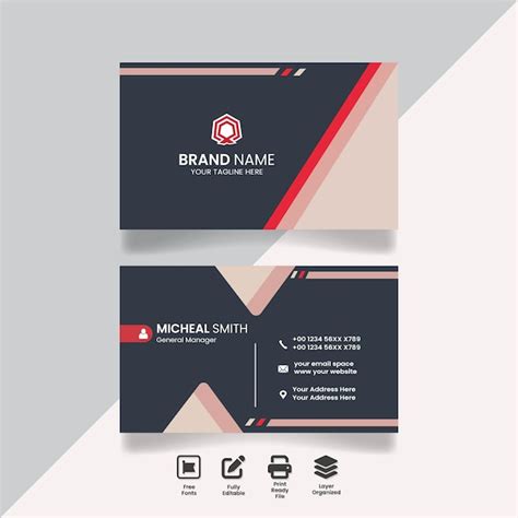 Contemporary Business Card Design 的图像结果