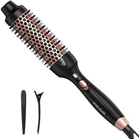Wavytalk Pro Thermal Brush for Blowout Look, 1 1/2 Inch Ionic Heated ...