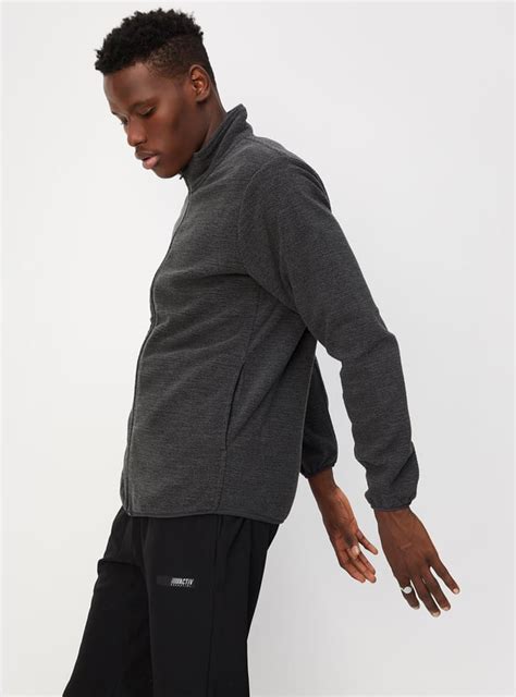 Buy Men Textured High Neck Sweatshirt Online at just Rs. 1399.0 ...