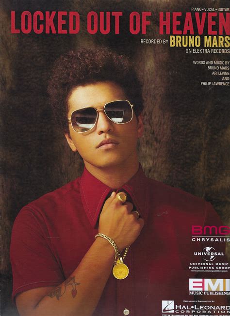 Bruno Mars Locked Out of Heaven Sheet Music - Walmart.com - Walmart.com