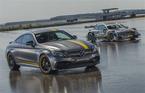 2017 Mercedes-AMG C63 Coupe Edition 1 And 2016 C63 DTM Racer Revealed