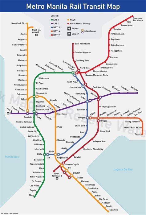 Map Guide to Manila's LRT and MRT Stations - DeiVille
