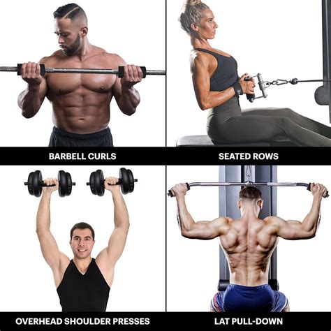 Buy DMoose Thick Fat Bar Grips, Dumbbell Grips, for Bigger Forearms ...