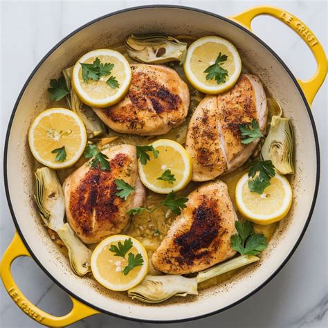 Creamy Chicken Artichoke Recipe : Easy & Flavorful Dinner Idea